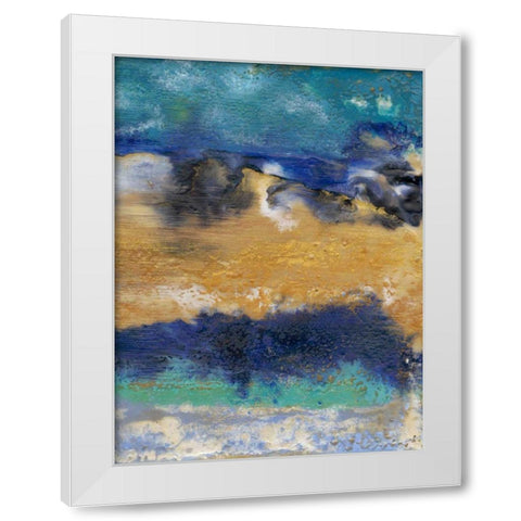 Surf II White Modern Wood Framed Art Print by Ludwig, Alicia