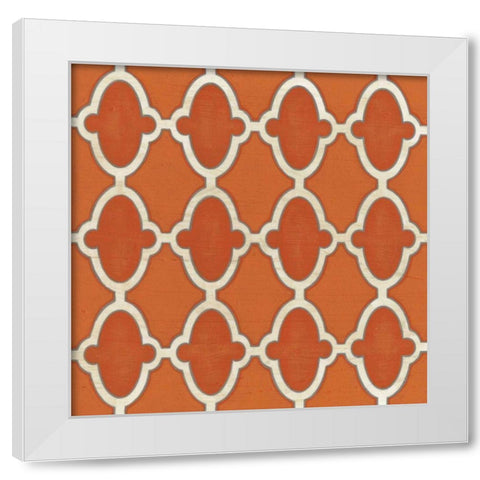 Market Motifs III White Modern Wood Framed Art Print by Vess, June Erica