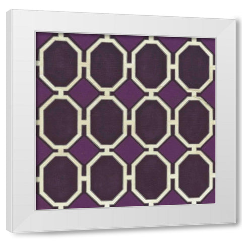 Market Motifs VIII White Modern Wood Framed Art Print by Vess, June Erica