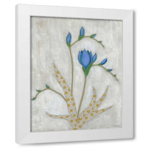 Lovely Botanical II White Modern Wood Framed Art Print by Lam, Vanna