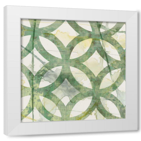 Metric Link VII White Modern Wood Framed Art Print by Goldberger, Jennifer