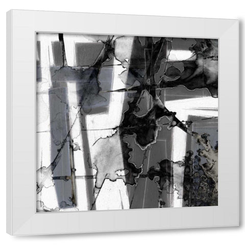 In Motion IV White Modern Wood Framed Art Print by Goldberger, Jennifer