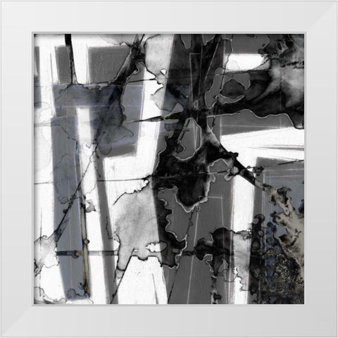 In Motion IV White Modern Wood Framed Art Print by Goldberger, Jennifer