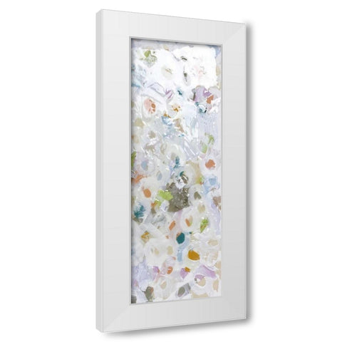 2-Up Colors II White Modern Wood Framed Art Print by Youngstrom, Kent