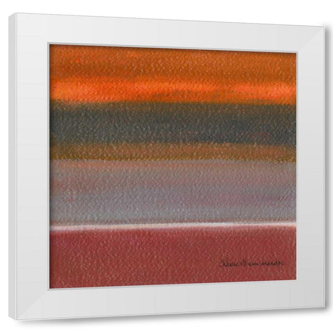 Radiance II White Modern Wood Framed Art Print by Green-Aldridge, W.