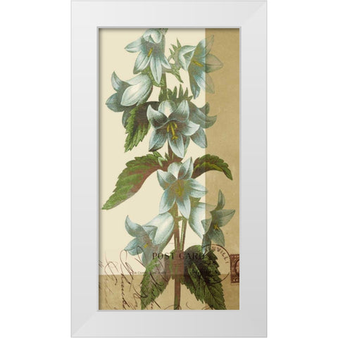 French Blue I White Modern Wood Framed Art Print by Green-Aldridge, W.