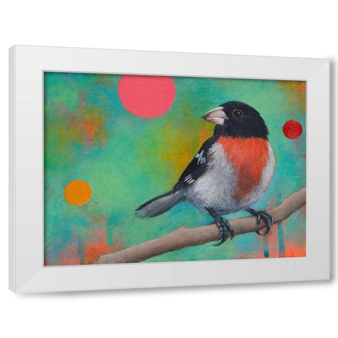 Mysteries of the Universe XI White Modern Wood Framed Art Print by Evans, Bridget G.