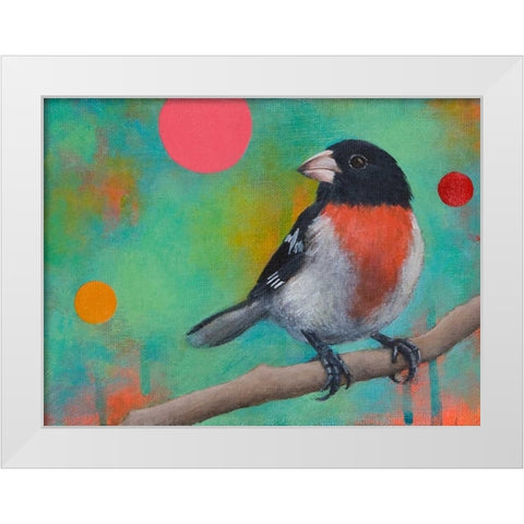 Mysteries of the Universe XI White Modern Wood Framed Art Print by Evans, Bridget G.