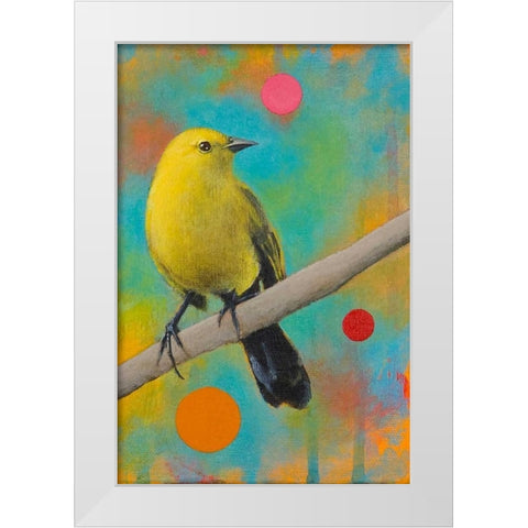 Mysteries of the Universe XII White Modern Wood Framed Art Print by Evans, Bridget G.