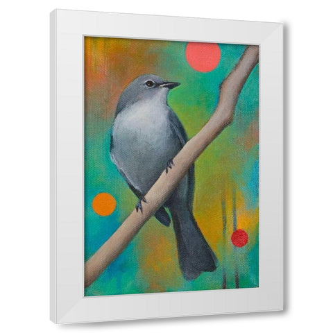 Mysteries of the Universe XIV White Modern Wood Framed Art Print by Evans, Bridget G.