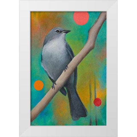 Mysteries of the Universe XIV White Modern Wood Framed Art Print by Evans, Bridget G.