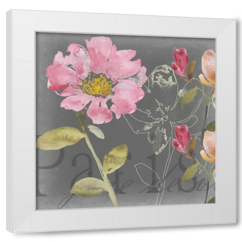 Joie de Vivre I White Modern Wood Framed Art Print by Mosley, Kiana