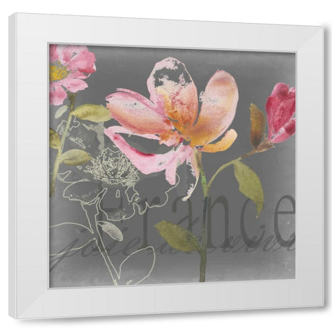 Joie de Vivre II White Modern Wood Framed Art Print by Mosley, Kiana