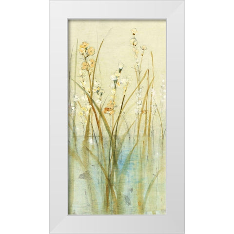 Non-Embellished Pond Edge I (JR) White Modern Wood Framed Art Print by OToole, Tim