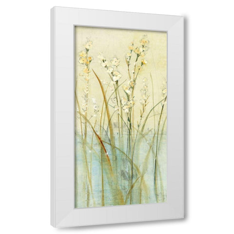 Non-Embellished Pond Edge II (JR) White Modern Wood Framed Art Print by OToole, Tim