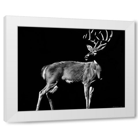 The Prize White Modern Wood Framed Art Print by Chapman, Julie