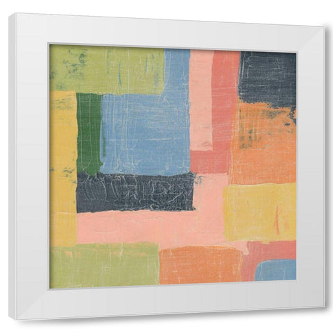 Light Refractions I White Modern Wood Framed Art Print by Popp, Grace