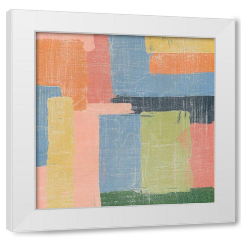 Light Refractions IV White Modern Wood Framed Art Print by Popp, Grace