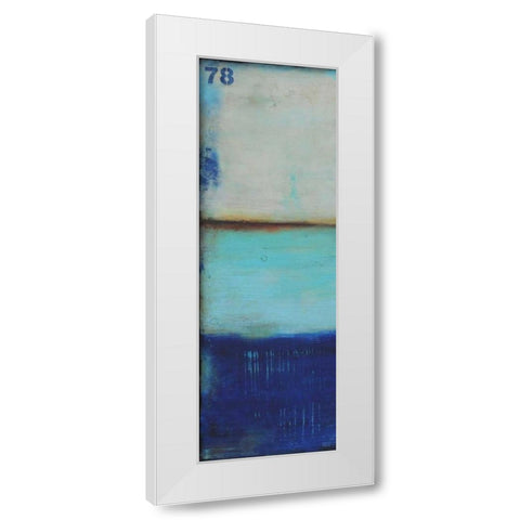 Ocean 78 I White Modern Wood Framed Art Print by Ashley, Erin
