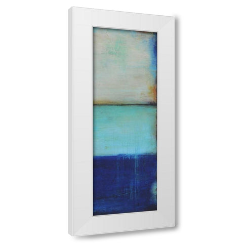 Ocean 78 II White Modern Wood Framed Art Print by Ashley, Erin