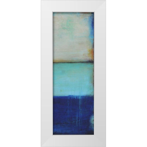 Ocean 78 II White Modern Wood Framed Art Print by Ashley, Erin