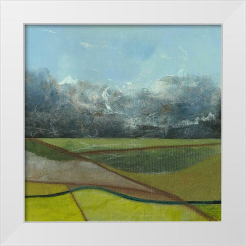 Mountain Memory II White Modern Wood Framed Art Print by Popp, Grace