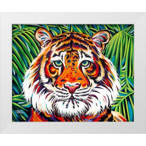 Wild Beauties I White Modern Wood Framed Art Print by Vitaletti, Carolee