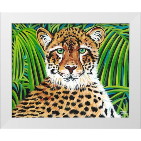 Wild Beauties II White Modern Wood Framed Art Print by Vitaletti, Carolee