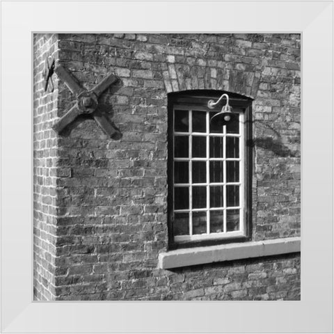Rustic Details II White Modern Wood Framed Art Print by Bell, Lillian