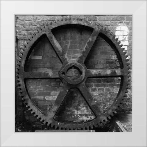 Rustic Details III White Modern Wood Framed Art Print by Bell, Lillian