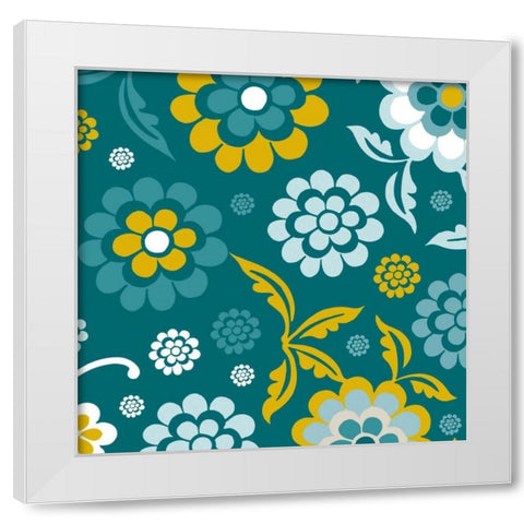 Emerald Forest IV White Modern Wood Framed Art Print by Ketchum, Nicole