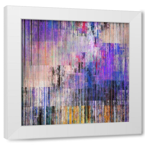 Riser Panel I White Modern Wood Framed Art Print by Burghardt, James