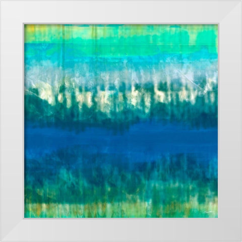 Marine II White Modern Wood Framed Art Print by Butler, John