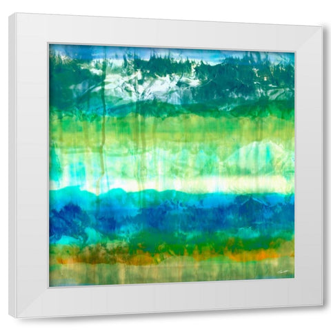 Marine V White Modern Wood Framed Art Print by Butler, John