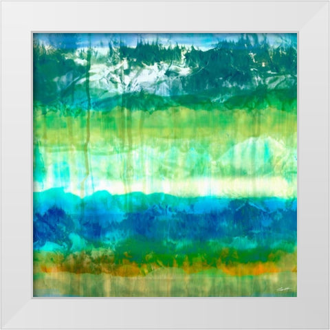 Marine V White Modern Wood Framed Art Print by Butler, John