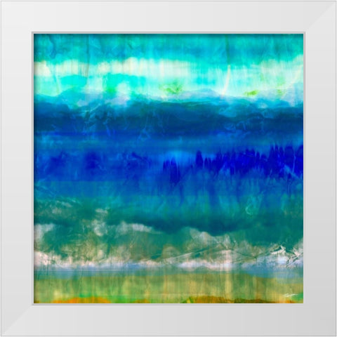 Marine VI White Modern Wood Framed Art Print by Butler, John