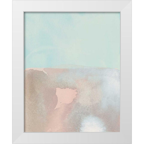 Tide Pools II White Modern Wood Framed Art Print by Popp, Grace
