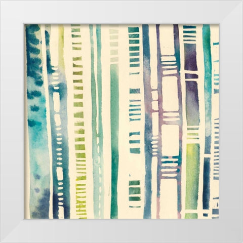 Nightfall Cascade II White Modern Wood Framed Art Print by Popp, Grace