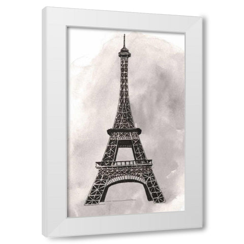 World Landmarks III White Modern Wood Framed Art Print by Popp, Grace