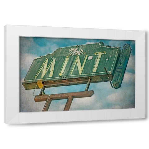 Vintage LA VIII White Modern Wood Framed Art Print by Malek, Honey