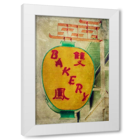 Vintage LA XII White Modern Wood Framed Art Print by Malek, Honey