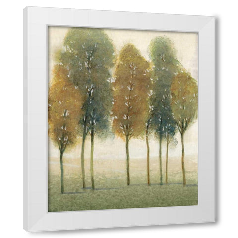 Beyond the Trees II White Modern Wood Framed Art Print by OToole, Tim