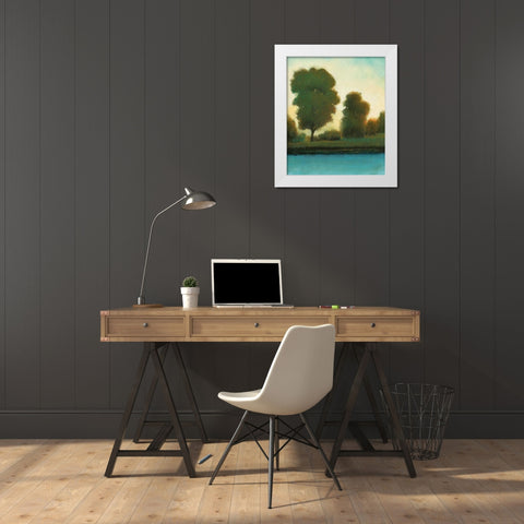 Quiet Moment I White Modern Wood Framed Art Print by OToole, Tim