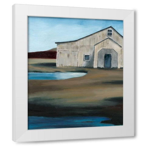 Farmstead III White Modern Wood Framed Art Print by Popp, Grace