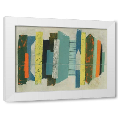 Urban Echo I White Modern Wood Framed Art Print by Popp, Grace
