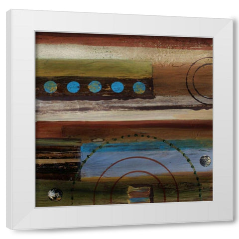 Spice Impressions II White Modern Wood Framed Art Print by Orlov, Irena