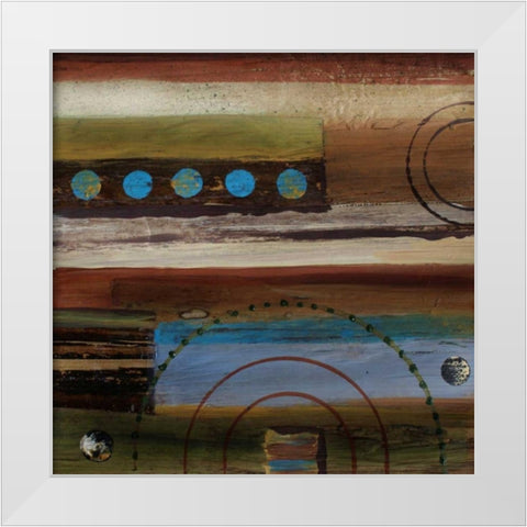 Spice Impressions II White Modern Wood Framed Art Print by Orlov, Irena