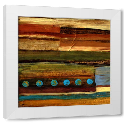 Spice Impressions IV White Modern Wood Framed Art Print by Orlov, Irena