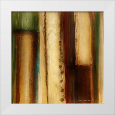 Spice Impressions V White Modern Wood Framed Art Print by Orlov, Irena