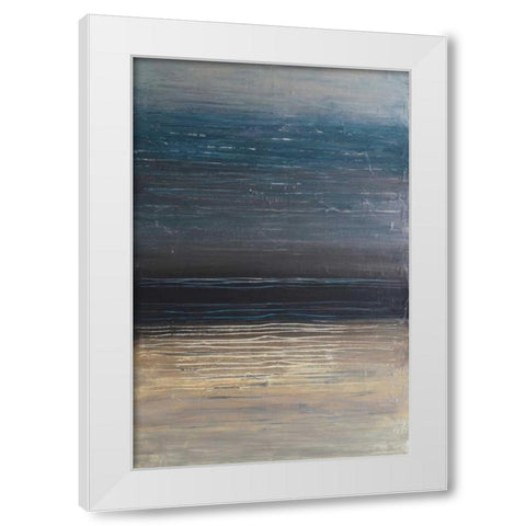 Easy Reflections II White Modern Wood Framed Art Print by Avondet, Natalie
